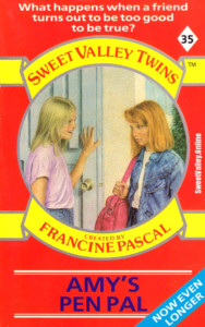 Sweet Valley Twins 35: Amy’s Pen Pal by Jamie Suzanne