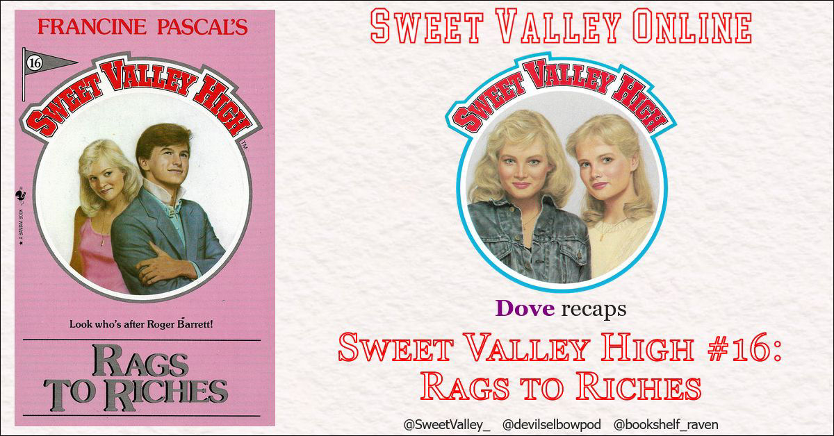 Sweet Valley High 16 Rags To Riches Sweet Valley Online