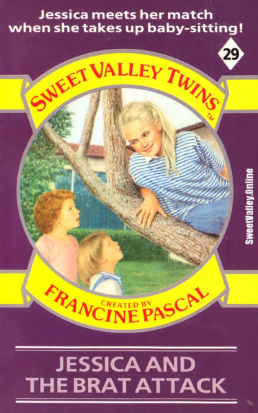 Sweet Valley Twins 29: Jessica and the Brat Attack by Jamie Suzanne