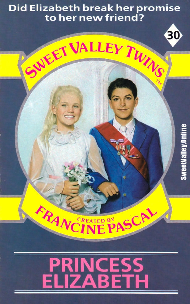 Sweet Valley Twins 30: Princess Elizabeth by Jamie Suzanne