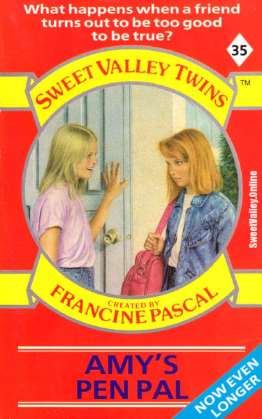 Sweet Valley Twins #35: Amy's Pen Pal by Jamie Suzanne