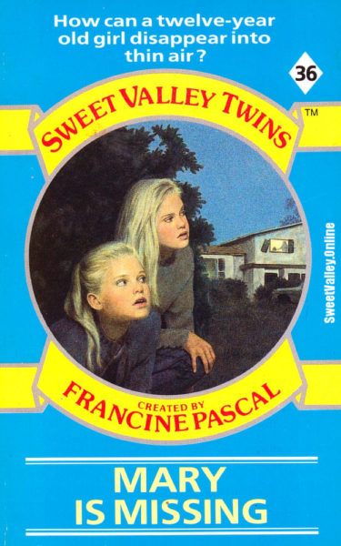 Sweet Valley Twins #36: Mary is Missing by Jamie Suzanne