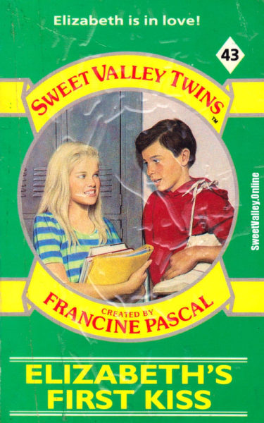 Sweet Valley Twins 43: Elizabeth’s First Kiss, by Jamie Suzanne