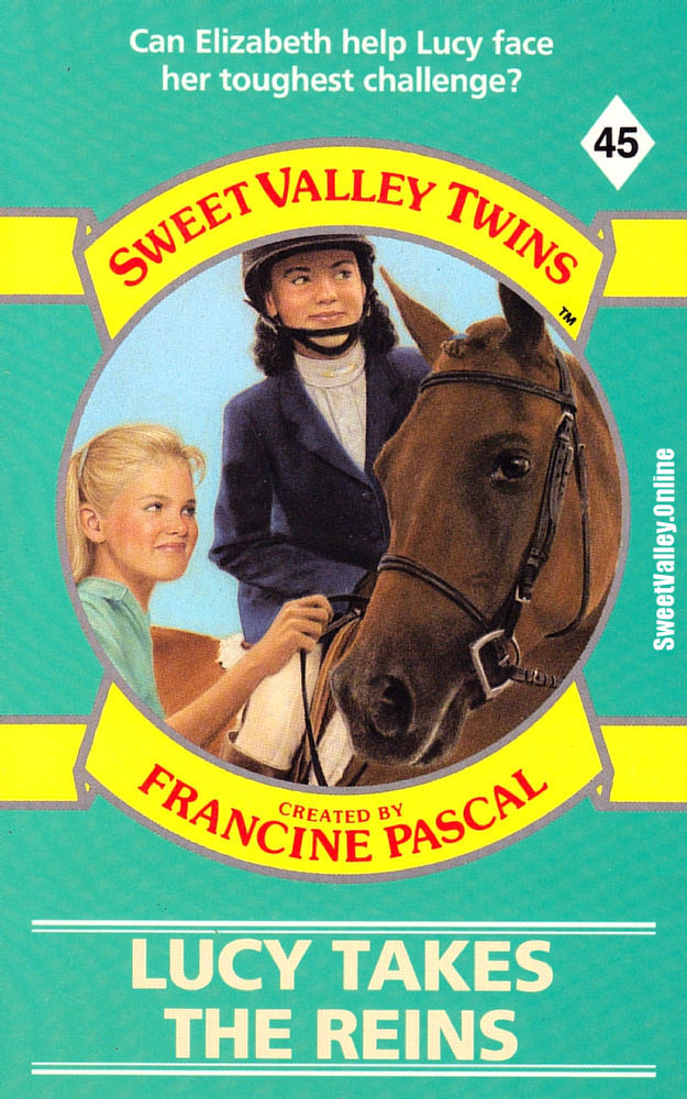 Sweet Valley Twins #45: Lucy Takes the Reins by Jamie Suzanne