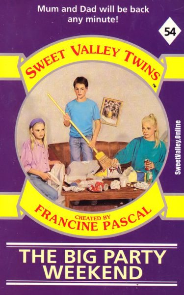 Sweet Valley Twins 54: The Big Party Weekend by Jamie Suzanne