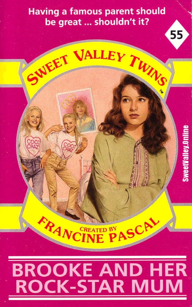 Sweet Valley Twins #55: Brooke and her Rock-Star Mom by Jamie Suzanne