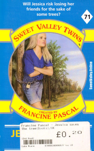 Sweet Valley Twins #71: Jessica Saves the Trees by Jamie Suzanne