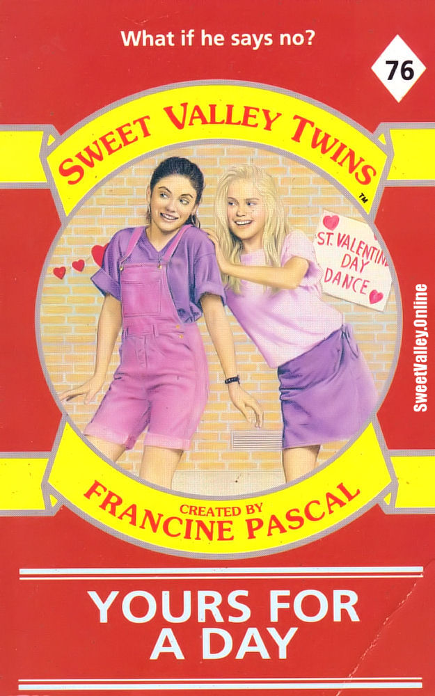 Sweet Valley Twins #76: Yours for a Day by Jamie Suzanne