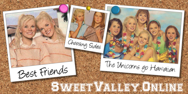Sweet Valley Twitter Plate